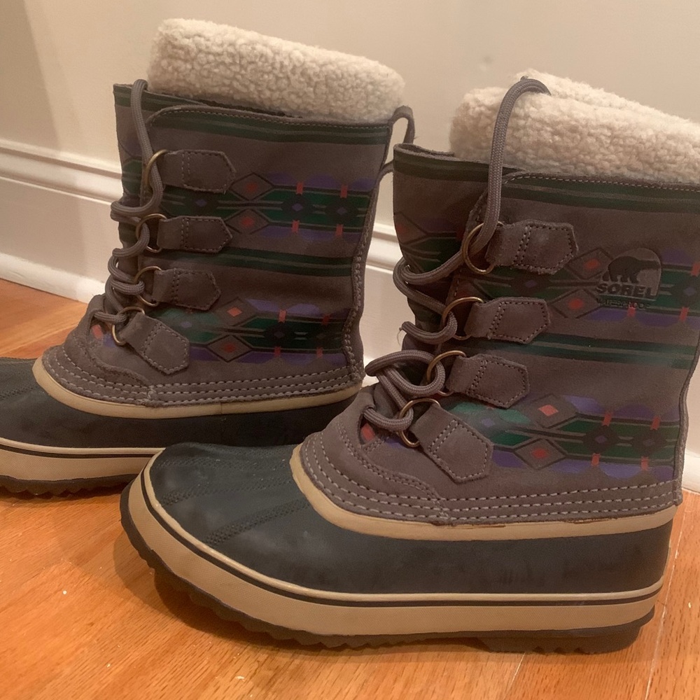 Sorry Aztec Print Snowboot